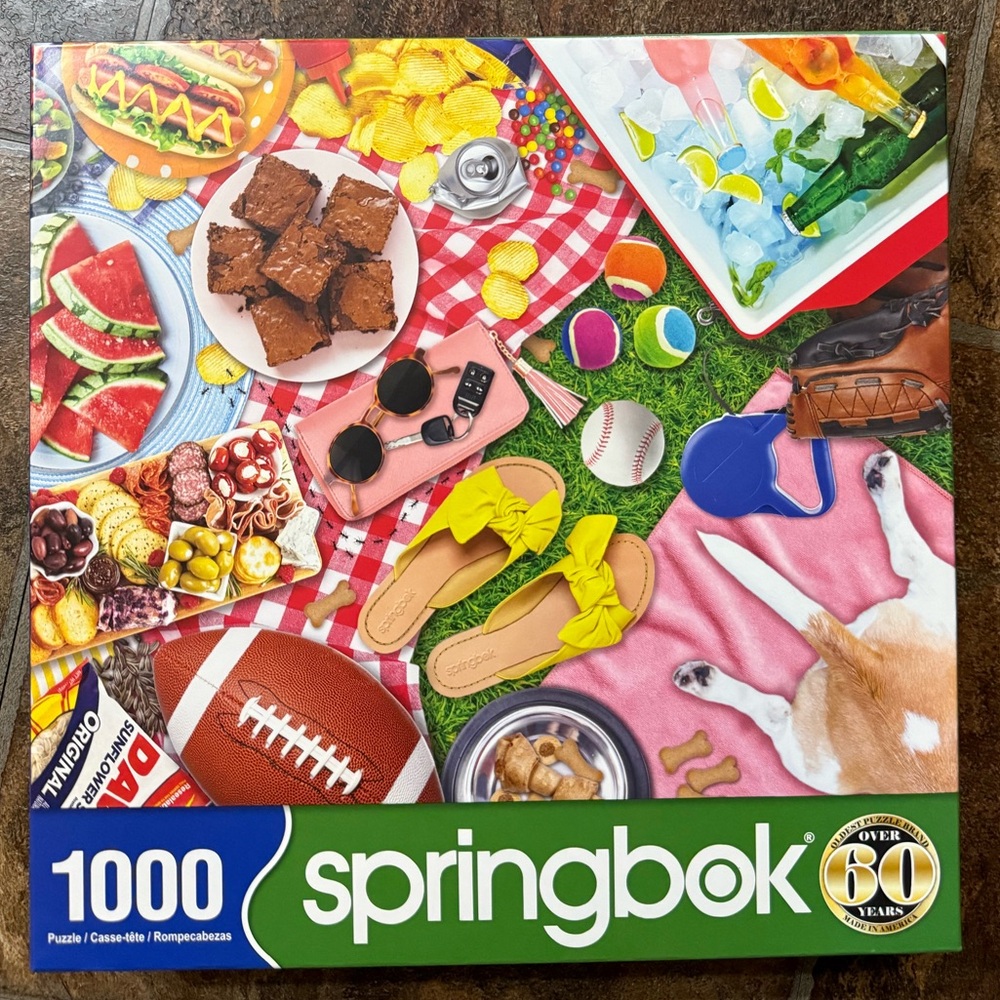 Springbok All American Picnic Puzzle 1000 Pieces